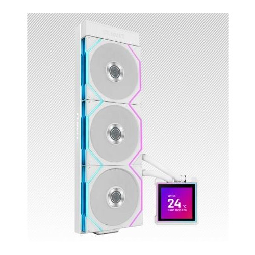 Lian Li HydroShift II LCD-S 360 TL Procesor Zestaw do chłodzenia płynami 12 cm 1 szt.