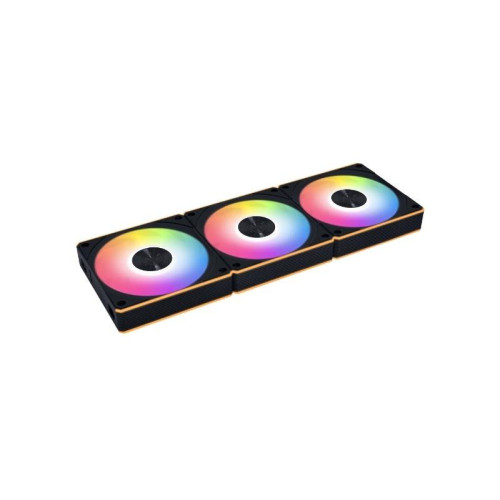 Lian Li 12RCL1W3B system chłodzenia komputerów Obudowa komputera Wentylator 12 cm Czarny