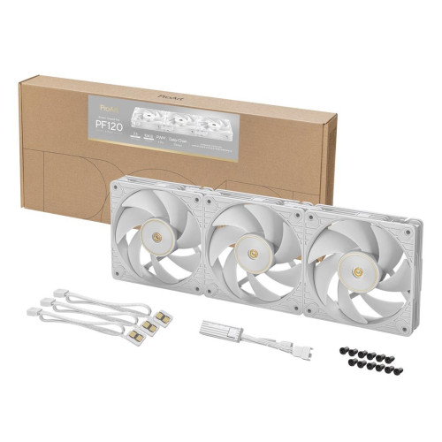 Wentylator ASUS PROART PF120 FAN PWM WHITE 3IN1-22978699