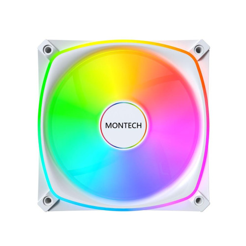 Montech RX120 PRO Obudowa komputera Wentylator 12 cm Biały 3 szt.-22978738