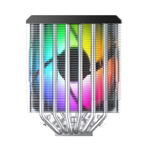 Montech NX600 ARGB Procesor Chłodnica powietrza 12 cm Czarny 1 szt.-22978841