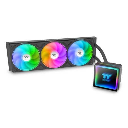 Thermaltake TH360 V3 ARGB Procesor Chłodnica cieczy all-in-one 12 cm Czarny 1 szt.