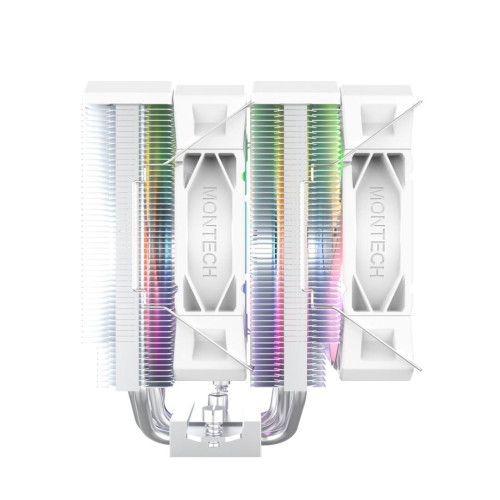 Montech NX600 ARGB Procesor Chłodnica powietrza 12 cm Biały 1 szt.-22978860