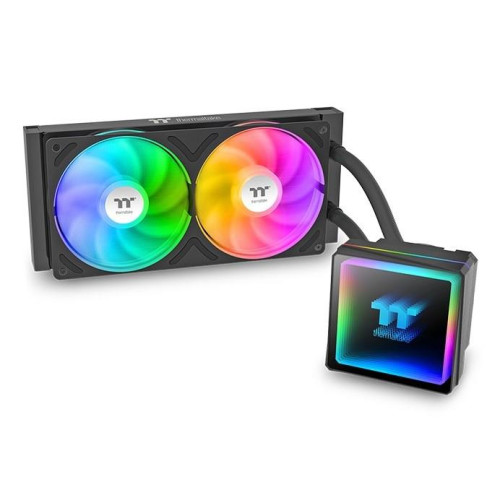 Thermaltake TH240 V3 ARGB Procesor Chłodnica cieczy all-in-one 12 cm Czarny 1 szt.