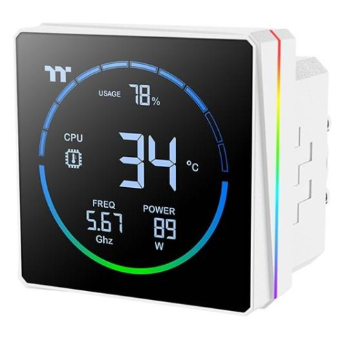 Thermaltake TH240-S V3 ARGB Procesor Chłodnica cieczy all-in-one 12 cm Biały 1 szt.-22978888