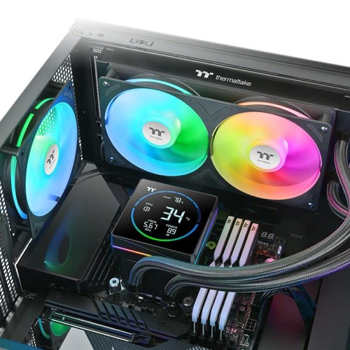 Thermaltake TH240-S V3 ARGB Procesor Chłodnica cieczy all-in-one 12 cm Czarny 1 szt.-22978898