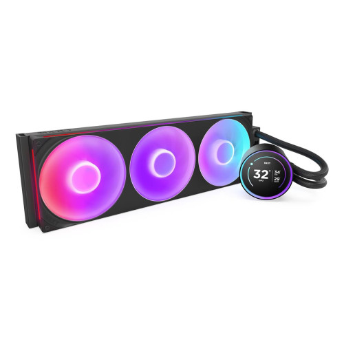 NZXT Kraken Elite 420 RGB Procesor Chłodnica cieczy all-in-one 14 cm Czarny 1 szt.-22979032