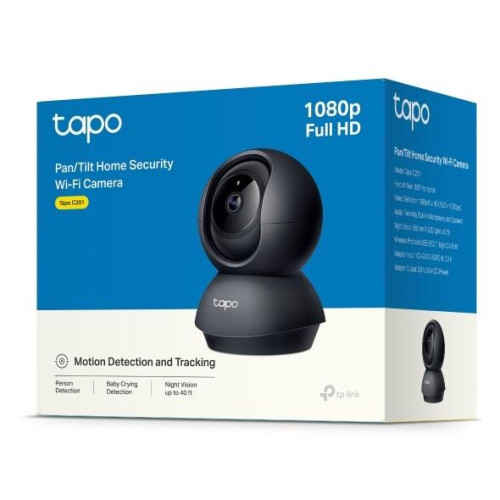 TP-Link TAPO C201 kamera przemysłowa Kamera bezpieczeństwa IP Wewnętrzna 1920 x 1080 px Biurko / Ściana-22979872