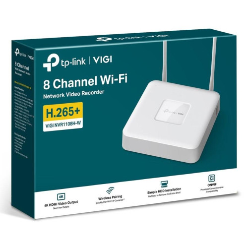 TP-Link VIGI NVR1108H-W Biały-22980560