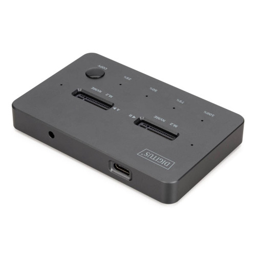 Digitus Stacja klonująca NVMe Obudowa USB3.1 Gen2 Type-C NVMe M.2 SSD-22981325