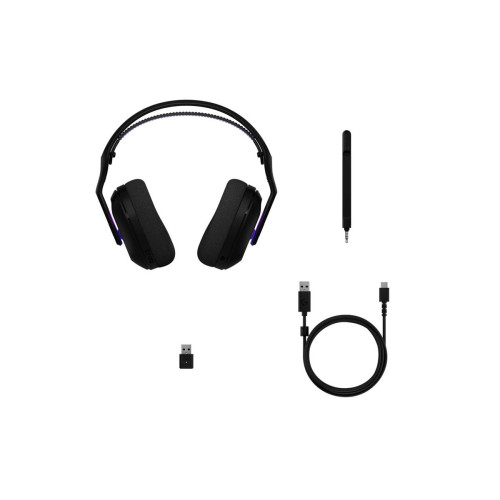 Logitech G G522 Lightspeed Zestaw słuchawkowy Bezprzewodowy Opaska na głowę Gaming USB Type-C Bluetooth Czarny-229836