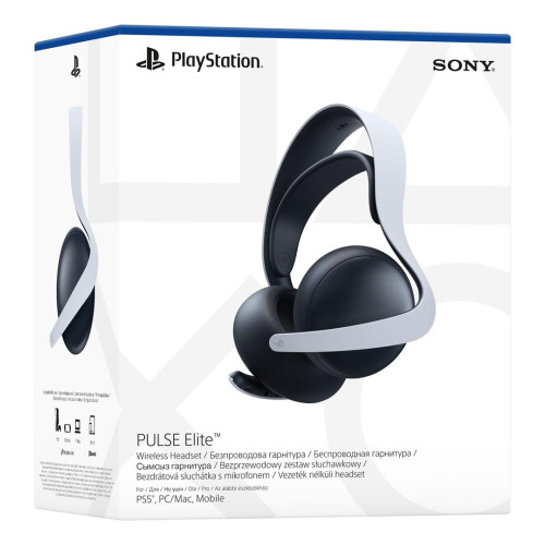 Sony PULSE Elite Zestaw słuchawkowy Przewodowy i Bezprzewodowy Opaska na głowę Gaming Bluetooth Podstawka do ładowan