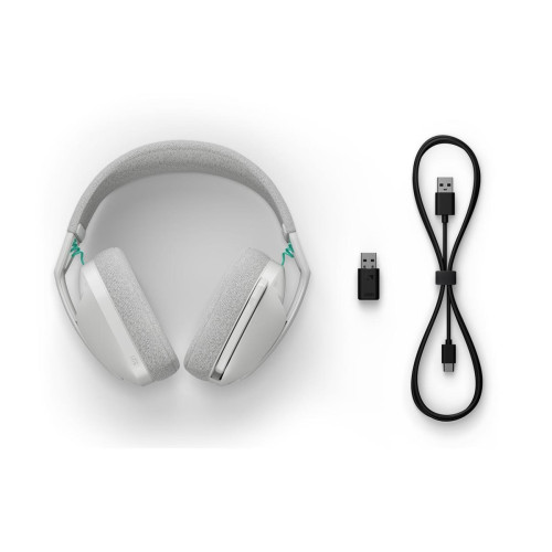 Logitech G G321 LIGHTSPEED Zestaw słuchawkowy Bezprzewodowy Opaska na głowę Gaming USB Type-C Bluetooth Biały-229837