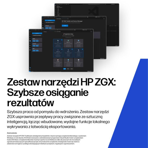 HP ZGX Nano G1n AI GB10 128 GB LPDDR5x-SDRAM 4 TB SSD Linux Mini PC Stanowisko AI Workstation, AI PC Czarny-22990530