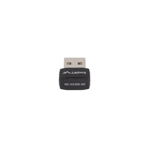 LANBERG KARTA SIECIOWA BEZPRZEWODOWA WIFI USB AX300 1X WEWNETRZNA ANTENA-22991288
