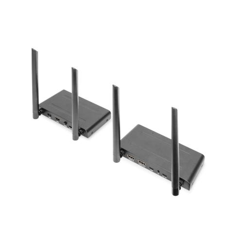Przedłużacz/Extender KVM HDMI+USB bezprzewodowy 200m 1080p FHD 60Hz (zestaw)-22991715