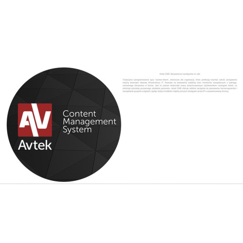 AVTEK MONITOR INFORMACYJNY DS2 86