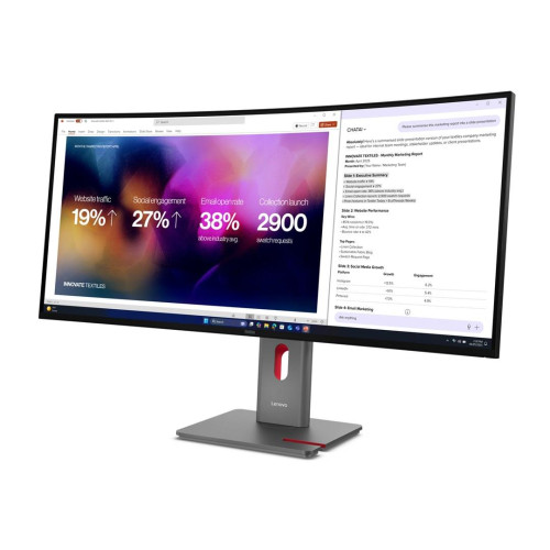 Lenovo ThinkVision P40WD-40 monitor komputerowy 100,8 cm (39.7