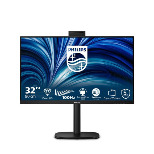 Philips 3000 series 32B2U3601H/00 monitor komputerowy 80 cm (31.5") 2560 x 1440 px Quad HD LCD Czarny