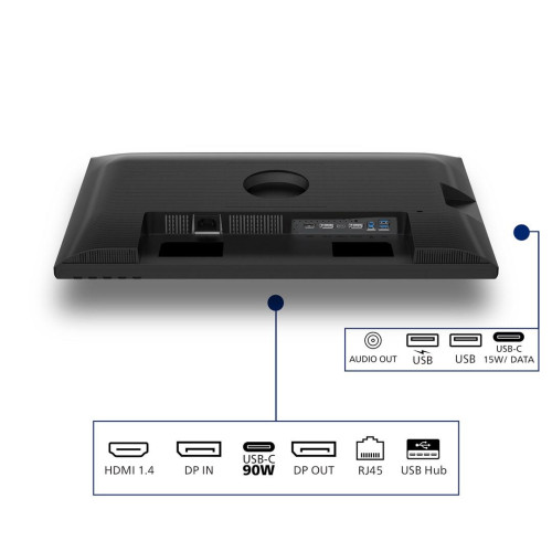 Philips 3000 series 24B2U3301D/00 monitor komputerowy 61,2 cm (24.1