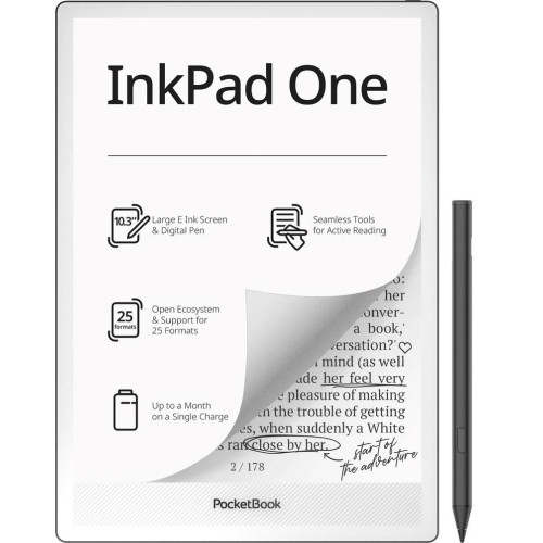 Czytnik Ebook PocketBook InkPad One 1030 10,3" E-ink Mobius 32GB Wi-Fi Matte Black