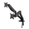 Uchwyt na 2 monitory, 17-32 cali, max 9kg na ramie-23036297