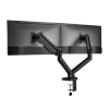 Uchwyt na 2 monitory, 17-32 cali, max 9kg na ramie-23036299