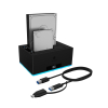 ICY BOX IB-127CL-U3 USB 3.2 Gen 1 (3.1 Gen 1) Type-B Czarny-23051995