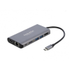 DeLOCK 87683 stacja dokująca Przewodowa USB 3.2 Gen 1 (3.1 Gen 1) Type-C Szary