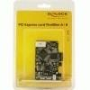 Delock PCI Express Karte > 2 x extern FireWire B + 1 x extern FireWire A-23060089