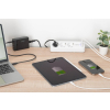 Digitus 3-drożna biurowa listwa zasilająca z 2 złączami USB-A i 1 złączem USB-C, biała-23061133