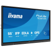 iiyama TE5513A-B2AG signage display Interaktywny płaski panel 138,7 cm (54.6") Wi-Fi 500 cd/m2 4K Ultra HD Czarny Ekran dotykowy Procesor wbudowany An
