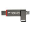 Verbatim Dual QuickStick pamięć USB 512 GB USB Type-A / USB Type-C 3.2 Gen 1 (3.1 Gen 1) Szary-23074110