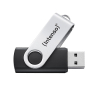 Intenso USB 256GB OFFICE LINE 3.2 Gen1 Silver-Black pamięć USB USB Typu-A 3.2 Gen 1 (3.1 Gen 1) Czarny, Srebrny