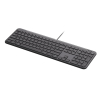 Logitech Signature Slim Wired K620 For Business klawiatura Uniwersalne USB QWERTZ Niemiecki Grafitowy-23075044