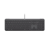 Logitech Signature Slim Wired K620 For Business klawiatura Uniwersalne USB QWERTZ Niemiecki Grafitowy