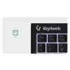 KeySonic KSK-3211ELU (DE) klawiatura Dom USB QWERTZ Niemiecki Czarny-23075138