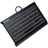 KeySonic KSK-3011ELC (DE) klawiatura Dom USB QWERTZ Niemiecki Czarny