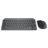 Logitech 920-011054 klawiatura Dołączona myszka Biuro RF Wireless + Bluetooth QWERTZ Niemiecki Grafitowy-23075375