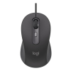 Logitech Signature Wired M520 for Business myszka Biuro Oburęczny USB Type-C Optyczny 4000 DPI