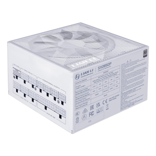 Lian Li SX0850P moduł zasilaczy 850 W 20+4 pin ATX ATX Biały-23003928