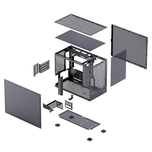 Jonsbo D32 PRO Midi Tower Czarny-23004395