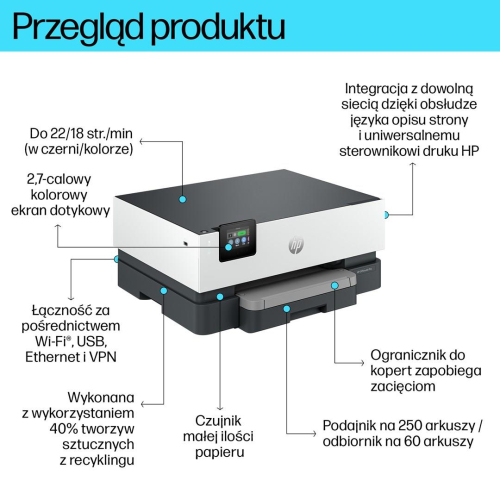 HP OfficeJet Pro Drukarka 9110b-23010576