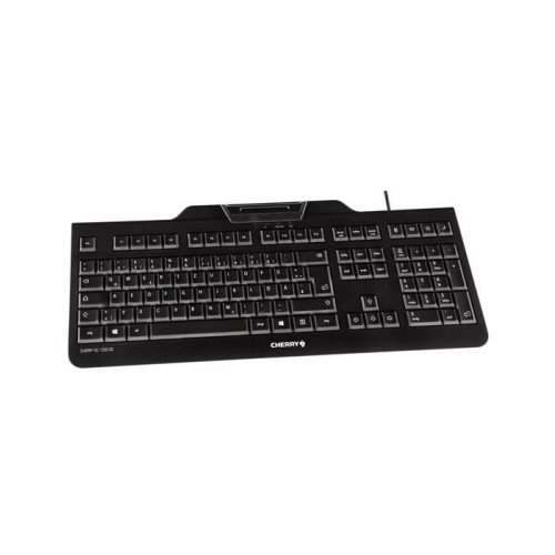 CHERRY KC 1000 SC klawiatura USB QWERTZ Swiss Czarny-23011029