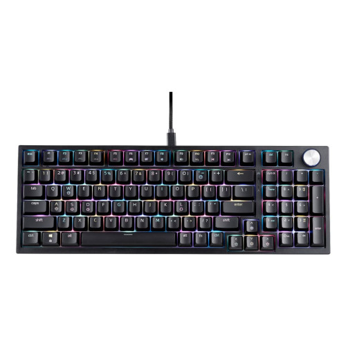 XPG SORCERER klawiatura Gaming USB QWERTY US English Czarny