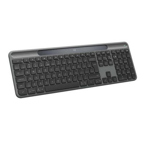 Logitech Signature Slim Solar+ K980 klawiatura Uniwersalne RF Wireless + Bluetooth QWERTY UK międzynarodowy Grafitowy-2