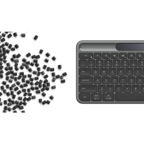 Logitech Signature Slim Solar+ K980 klawiatura Uniwersalne RF Wireless + Bluetooth QWERTY UK międzynarodowy Grafitowy-2