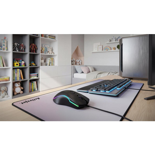 Podgrzewana mysz przewodowa Activejet USB AMY-W390; 30°C / 35°C / 40°C-23011517