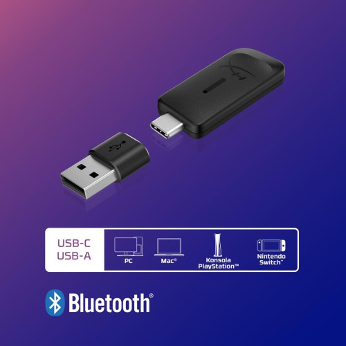 HyperX Cloud III Wireless – bezprzewodowy zestaw słuchawkowy do gier (czarno-czerwony)-23011797