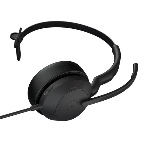 Jabra Evolve2 50 Zestaw słuchawkowy Przewodowa Opaska na głowę Biuro/centrum telefoniczne USB Type-C / USB Type-A Blu